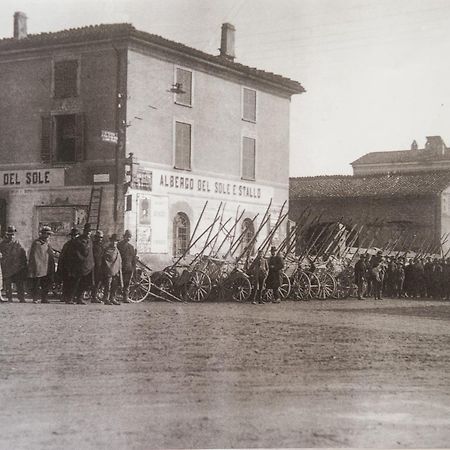 Albergo Trattoria Sole Busseto Exterior foto